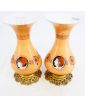 Paire de Vases en Opaline Décor Grecque