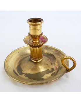 Brass Hand Candle Holder
