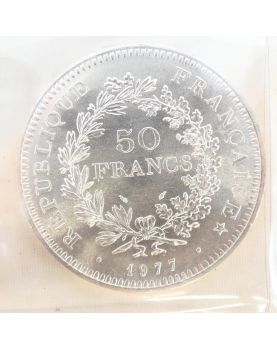 12 Pièces de 50 Francs en Argent