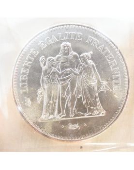 12 Pièces de 50 Francs en Argent