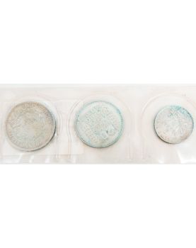 3 Pièces Françaises en Argent