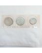 3 Pièces Françaises en Argent