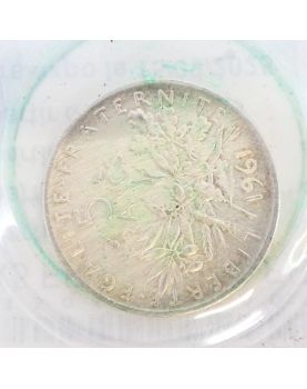 2 5 Franc Coins and 1 10 Franc Silver Coin