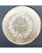 6 pieces of 50 francs in Money