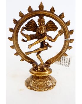 Sujet Déesse Indienne en Bronze