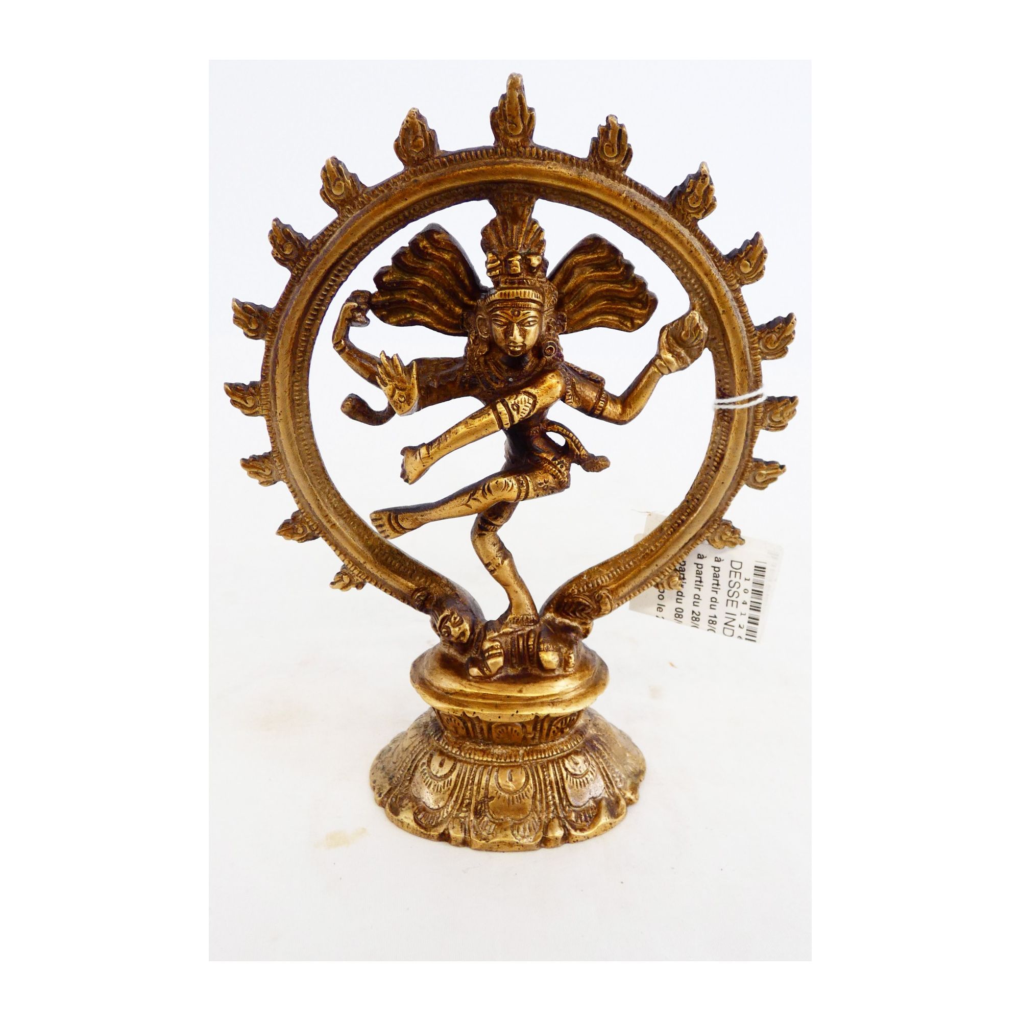 Sujet Déesse Indienne en Bronze Sujet Déesse Indienne en Bronze