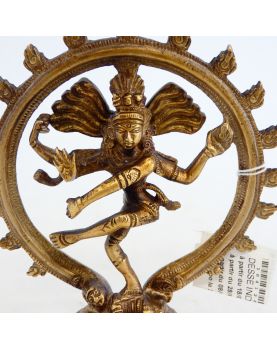 Sujet Déesse Indienne en Bronze