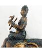 Bronze Elephant and Asian Goddess Subject