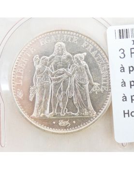 3 Pièces Françaises en Argent