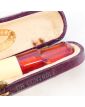 Ancien Fume Cigarette Bague en Or