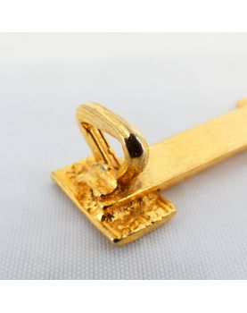 Set of Golden BAOULE Knife Holders in its Case