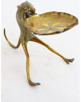 Cendrier Décor Singe