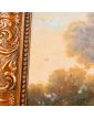 Grande Huile sur Toile Homme Assis sur Pelouse Signée Michal JANCZUK