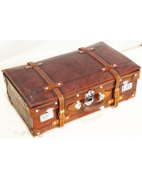Valise en Cuir Marron