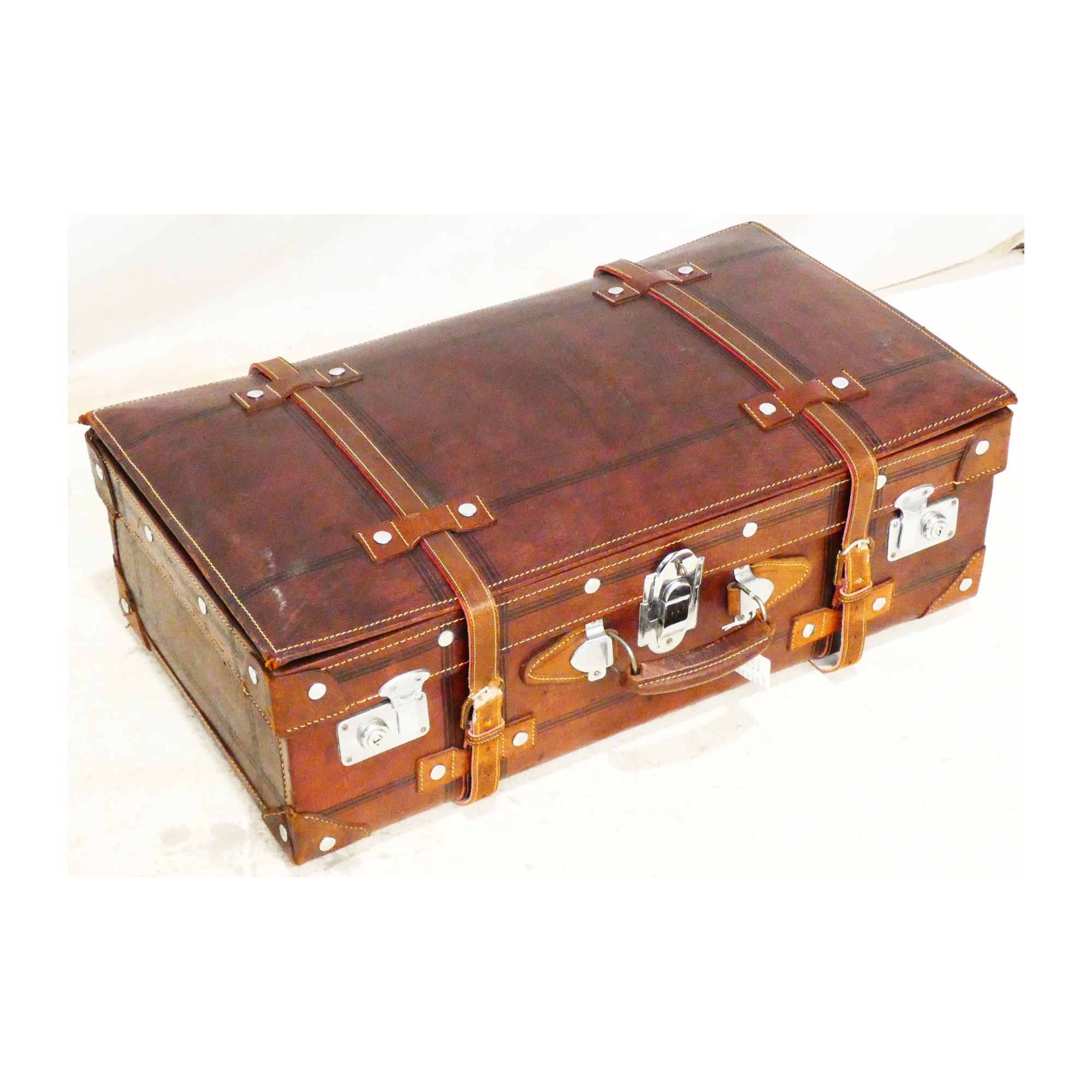 Valise en Cuir Marron Valise en Cuir Marron