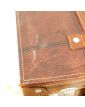 Brown Leather Suitcase