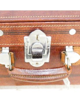 Valise en Cuir Marron
