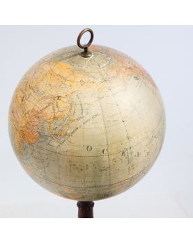 Ancienne Mappemonde XIXe Siècle