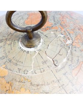 Ancienne Mappemonde XIXe Siècle