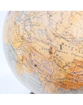 Ancienne Mappemonde XIXe Siècle