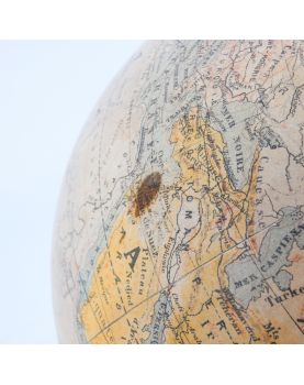 Ancienne Mappemonde XIXe Siècle