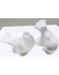Paire de 2 Oiseaux LALIQUE France