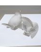 Paire de 2 Oiseaux LALIQUE France