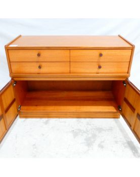 PARKER KNOLL Meuble 2 Portes 4 Tiroirs