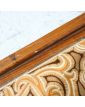 Scandinavian Style Coffee Table with Smoked Glass and Tiled Top