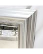 Grand Miroir Cadre Argenté et Biseauté