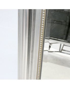 Grand Miroir Cadre Argenté et Biseauté