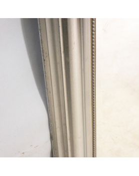Grand Miroir Cadre Argenté et Biseauté