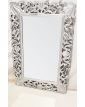 Miroir Cadre Argenté et Ajouré