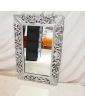 Miroir Cadre Argenté et Ajouré