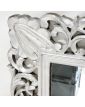 Silver and Openwork Frame Mirror