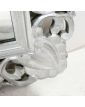 Silver and Openwork Frame Mirror
