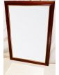 Miroir Cadre Bois Biseauté