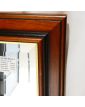 Miroir Cadre Bois Biseauté