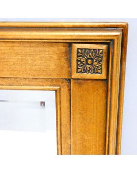 Grand Miroir Cadre Doré et Biseauté