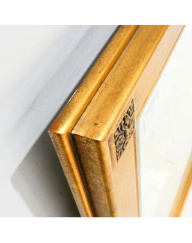 Grand Miroir Cadre Doré et Biseauté