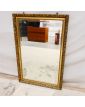 Miroir Rectangulaire Cadre Doré Mouluré et Biseauté