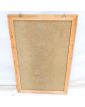 Rectangular Mirror with Molded and Beveled Gold Frame