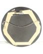 Oval Mirror with Gold and Beveled Frame