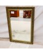 Miroir Cadre Doré et Biseauté