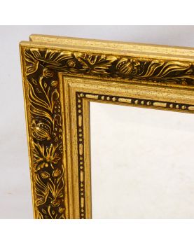 Miroir Cadre Doré Mouluré et Biseauté
