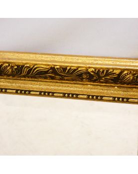 Miroir Cadre Doré Mouluré et Biseauté
