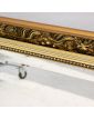 Large Mirror with Beveled and Square Molded Frame