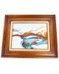 Oil on Panel Bridge Scene Signed GIRAULT
