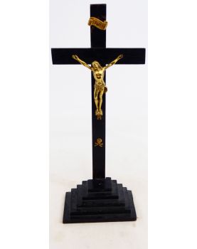 Blackened Wooden Crucifix