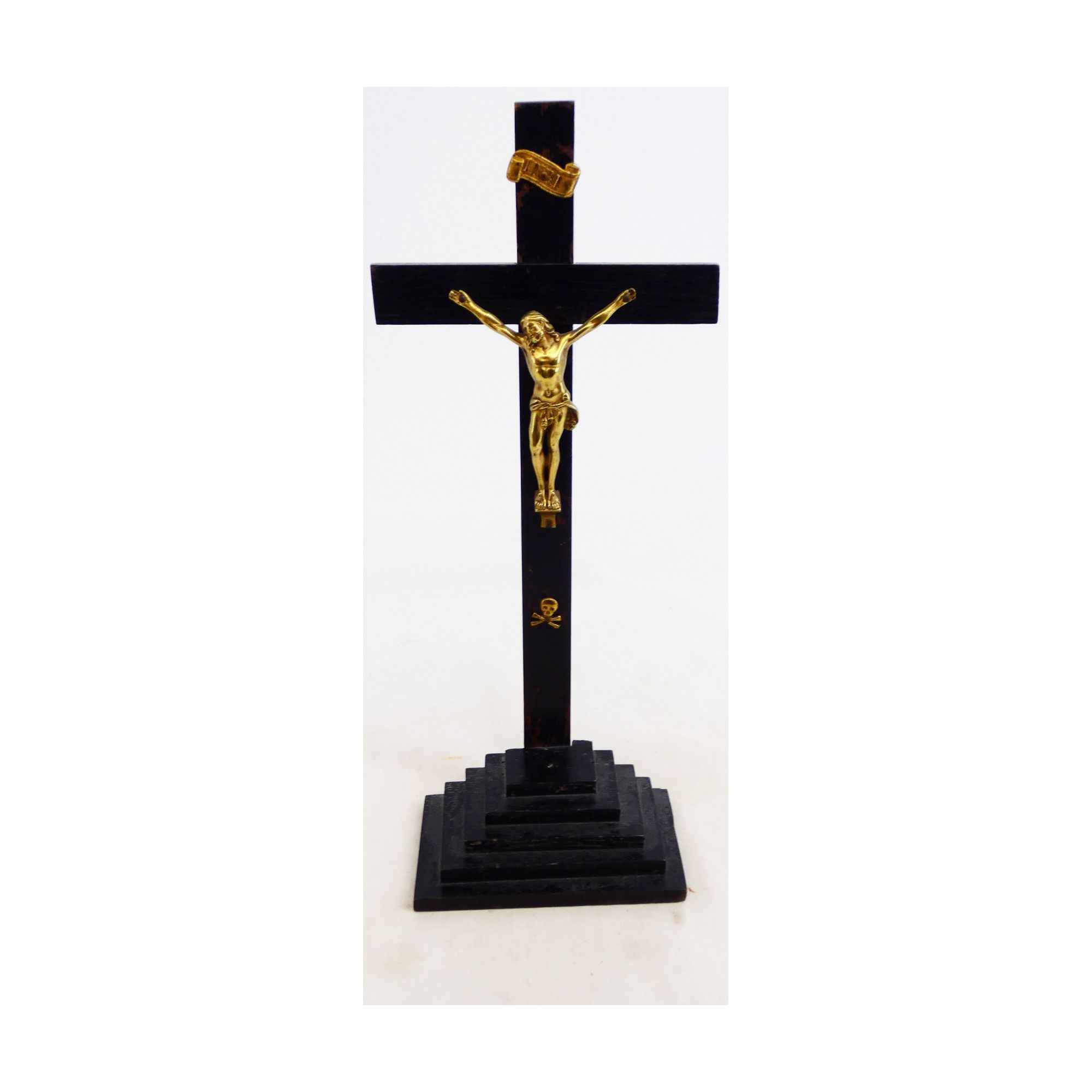 Blackened Wooden Crucifix Blackened Wooden Crucifix